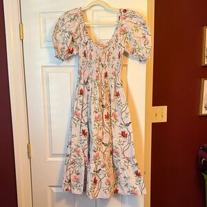 Hill House Diane Hill Artist's Edition Floral Dress